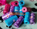 Promotional Custom Logo Pet Waste Bag With Holder, Eco-friendly Plastic Dog Pet