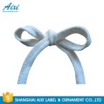 100% Cotton Webbing Straps Printed Flat Cotton Elastic Cord Shoelace