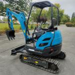 CE EPA Euro5 2.5 Ton 2500KG Mini Hydraulic Excavator Crawler Long Lifespan