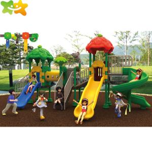Wholesale Safe And Durable Plastic Playground Equipment Outdoor Kids Backyard Slide from china suppliers