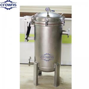 Wholesale Industrial Stainless Steel Liquid Solid Separator Multi Bag Filter Housing from china suppliers