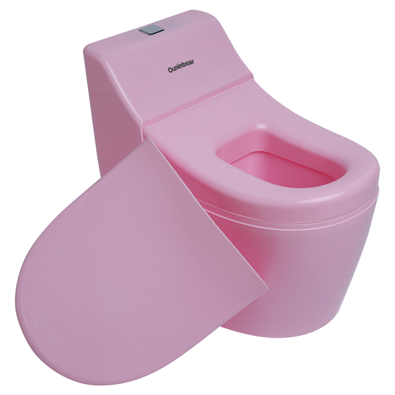 Modern Blue Baby Potty Toilet With EN-71 Certification Lightweight Design and Customizable Logo
