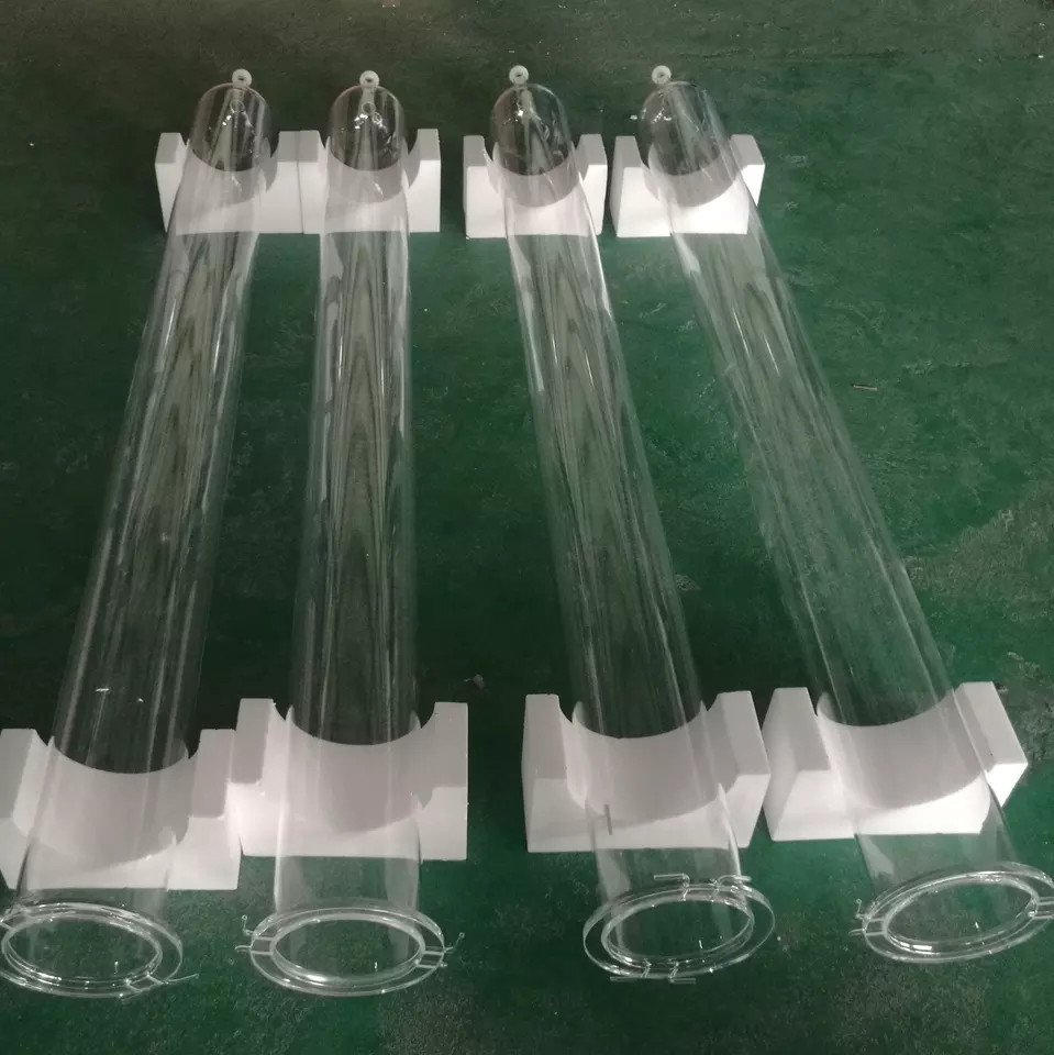 Manufacture Large Diameter Quartz Clear Glass Tube