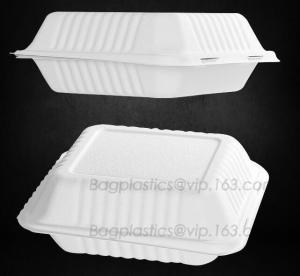 Wholesale microwave safe cute lunch box plastic food cantainers, 100% biodegradable clear microwave safe lunch box from china suppliers