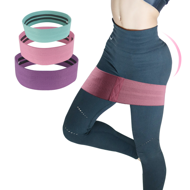 Custom Latex Stretch Fitness Resistance Bands for Yoga Power Exercise