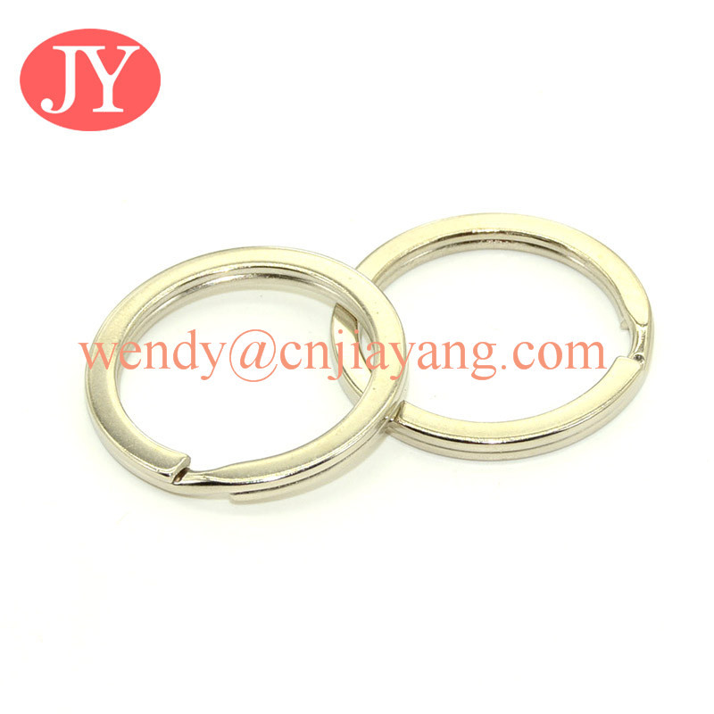 jiayang Split key rings 25mm 1 inch nickel plated steel