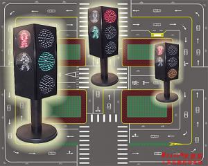 Wholesale Simulated Traffic Light, For the traffic department driving training from china suppliers