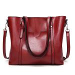 Women's Handbags PU Leather Bags Vintage Big Capacity Single Shoulder Bag
