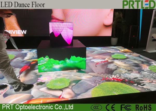 Waterproof Portable LED Dance Floor P4.81 Interactive LED Floor For Wedding