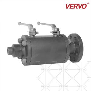 Wholesale DN50 DBB Forging Carbon Steel Ball Valve High Pressure Double Block Double Bleed Ball Valve DBB Double Ball Valve 2&quot; from china suppliers