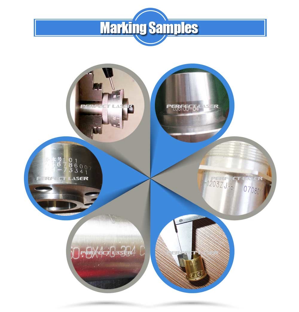 Round Cylinder Rotary Dot Peen Marking Machine / Metal Engraving Machine