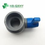 11/4" UV Protection Grey Plastic Single Union Ball Valve for Industrial