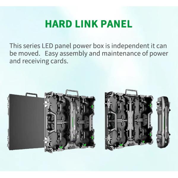 16 Scan Mode Indoor LED Display Panel 500*500mm P3.91 Video Wall Removable Panel