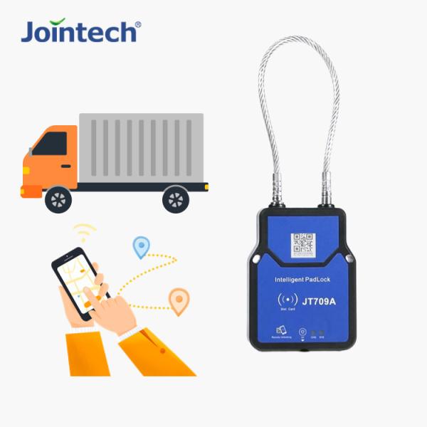 Supply Chain Smart Tracking Lock Remote Control For Container Truck Trailer
