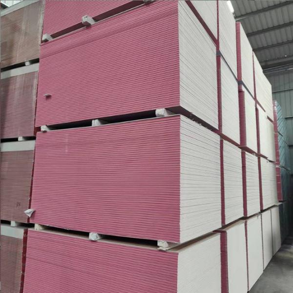 1220*2440Mm Fire Resistant Plasterboard Sheetrock Drywall 9Mm Interior Gypsum