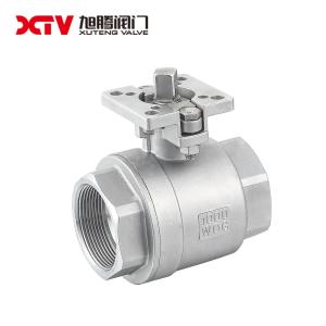 Wholesale 2PC BSPT Female Thread Ball Valve for Pump System 304 Material CE/SGS/ISO9001 Certified from china suppliers