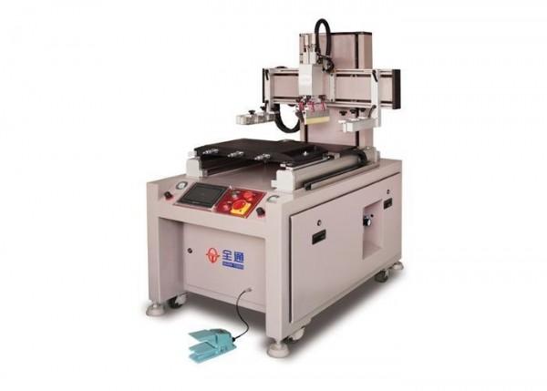 Liquid Crystal Glass Screen Printing Equipment , High Precision Screen Press
