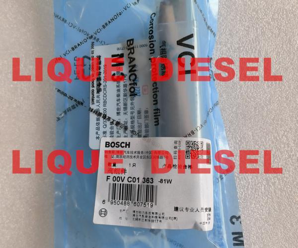 BOSCH injector valve F00VC01363 F 00V C01 363 for 0445110304 0445110317
