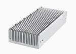 Customized Silvery Anodized Radiator Aluminium Extrusion Heat Sink Profiles