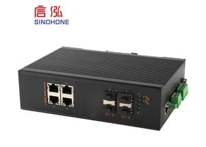 Wholesale Industrial Gigabit Optical Fiber Ethernet Switch Anti - Surge 8 Ports from china suppliers