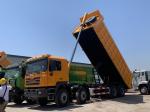 EURO 5 8x4 Sinotruk Howo Dump Truck Used 380hp Tipper Dump Truck
