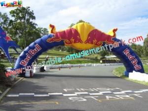 Wholesale Promotional Large Inflatables Advertising Arch Door rip-stop nylon material from china suppliers
