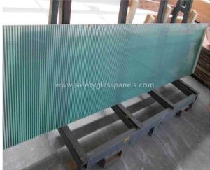 Wholesale Blue Coated Silkscreen Printed Glass For Table Tops , Bulletproof from china suppliers