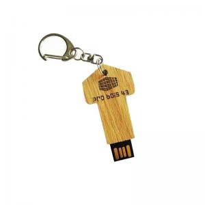 China Customized Wooden Thumb Drive, Factory Direct Wood Key Shape USB Flash Drive on sale