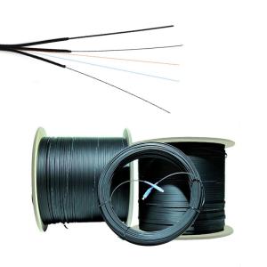 Wholesale PVC G657A1 FRP 8 Core Single Mode Fiber Optic Drop Cable from china suppliers
