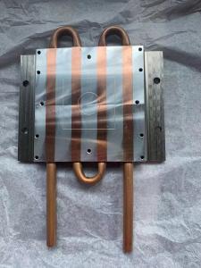 Wholesale Anti Anodizing Al 6063 Al 6061 Water Cooling Plate With Copper Tube from china suppliers