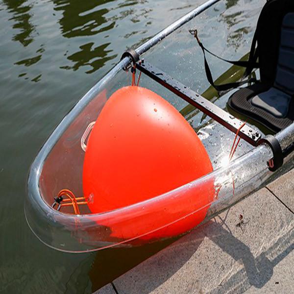 Tourism / Vacation Clear Bottom Paddle Board , Ocean Fishing Kayak With