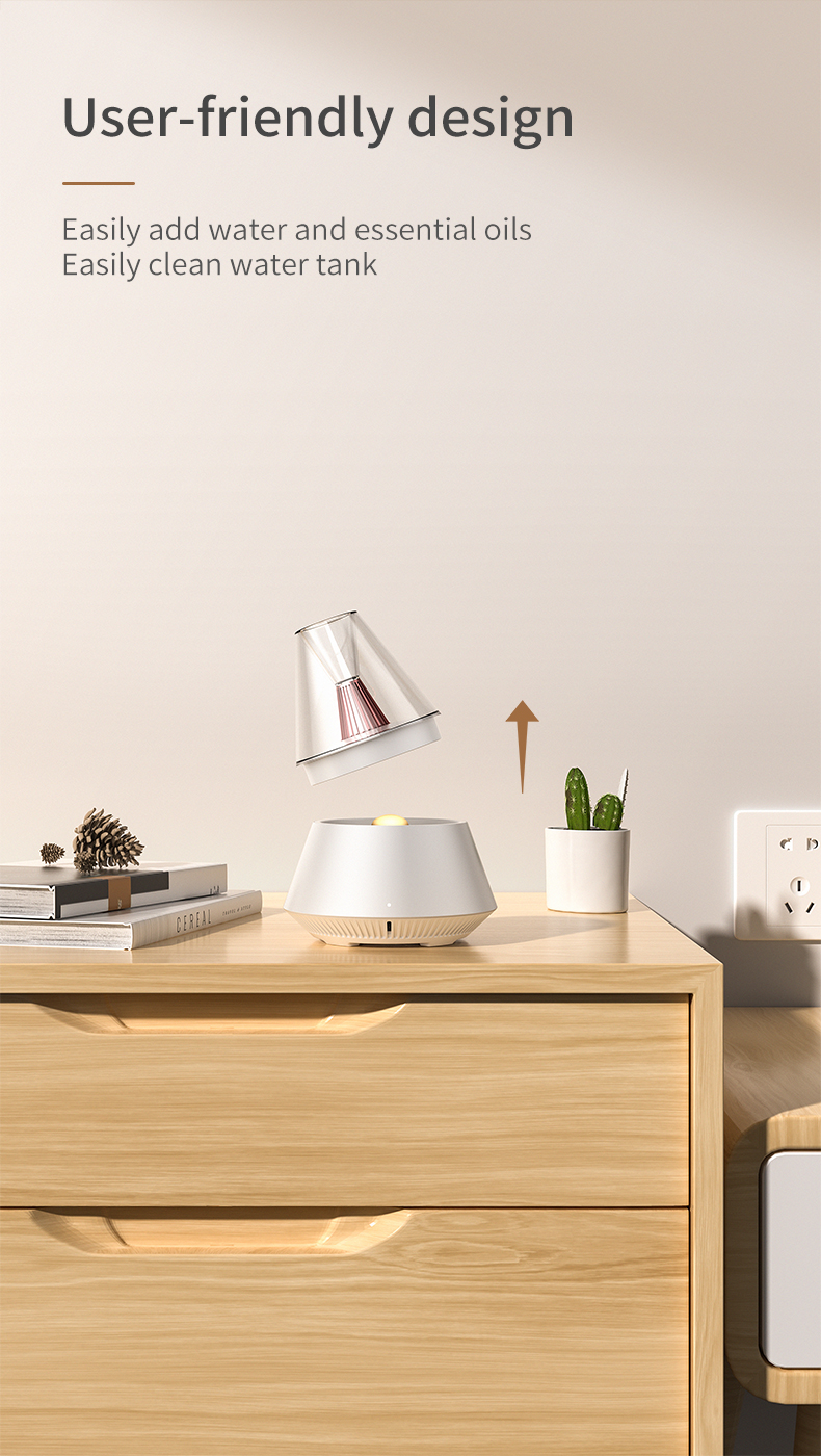New Design Product Remote Control Essential Oil Aroma Diffuser Aromatherapy Spray Home Candle Air Humidifier Diffuser for Office