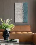 Home Living Room Decor Painting 3d Abstract Canvas Oil Painting with Customized