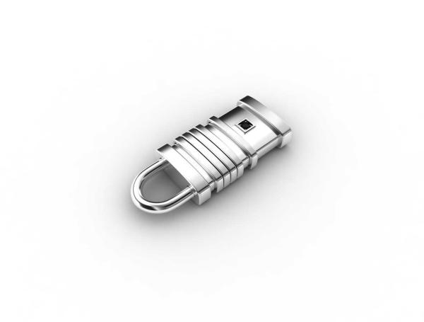 Tagor Jewelry Top Quality Trendy Classic Men's Gift 316L Stainless Steel Key