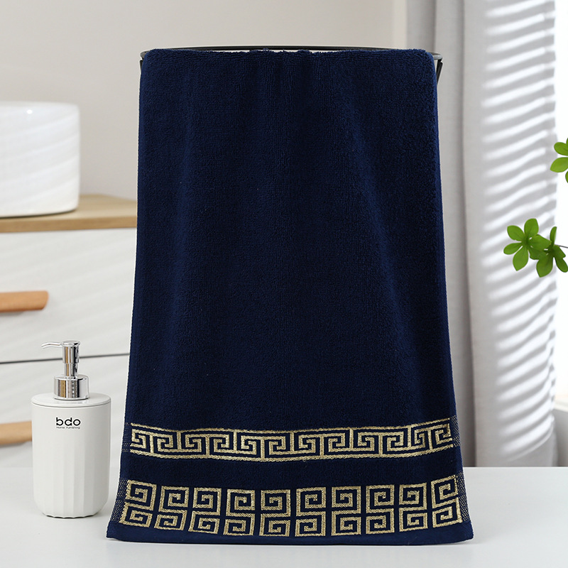 Custom Luxury Hotel Microfiber Towel Set with Thick Super Soft Bathroom Bath 100% Cotton