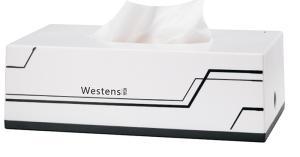 Wholesale Smooth Faced Large Creative PS Plastic Tissue Box Holder from china suppliers