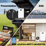 Power station bank All In One Inverter Hybrid Off Grid AC 5kw 10kw 15kw 20kw