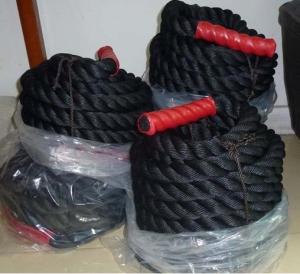 Wholesale 30% PP 70% Polyester Battling Rope 50mm 10m 12m 15m from china suppliers