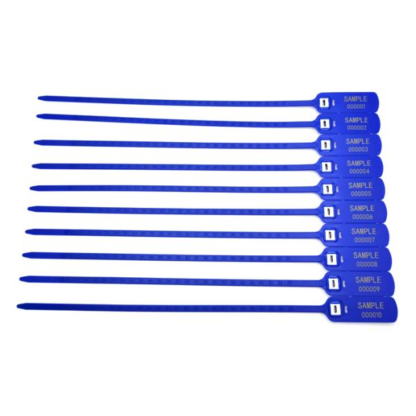 US-PS400FT Disposable Adjustable Security Ties Plastic 400Mm Length For Secure Logistics