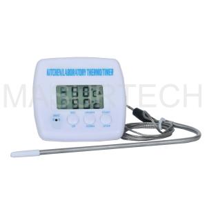 Wholesale Digital Timer Thermometer Alarm Clock Kitchen Cooking BBQ Food Timer Temperature Diagnosti from china suppliers