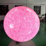 Outdoor Party Decorative LED Light Giant Helium PVC Inflatable Balloon with Logo