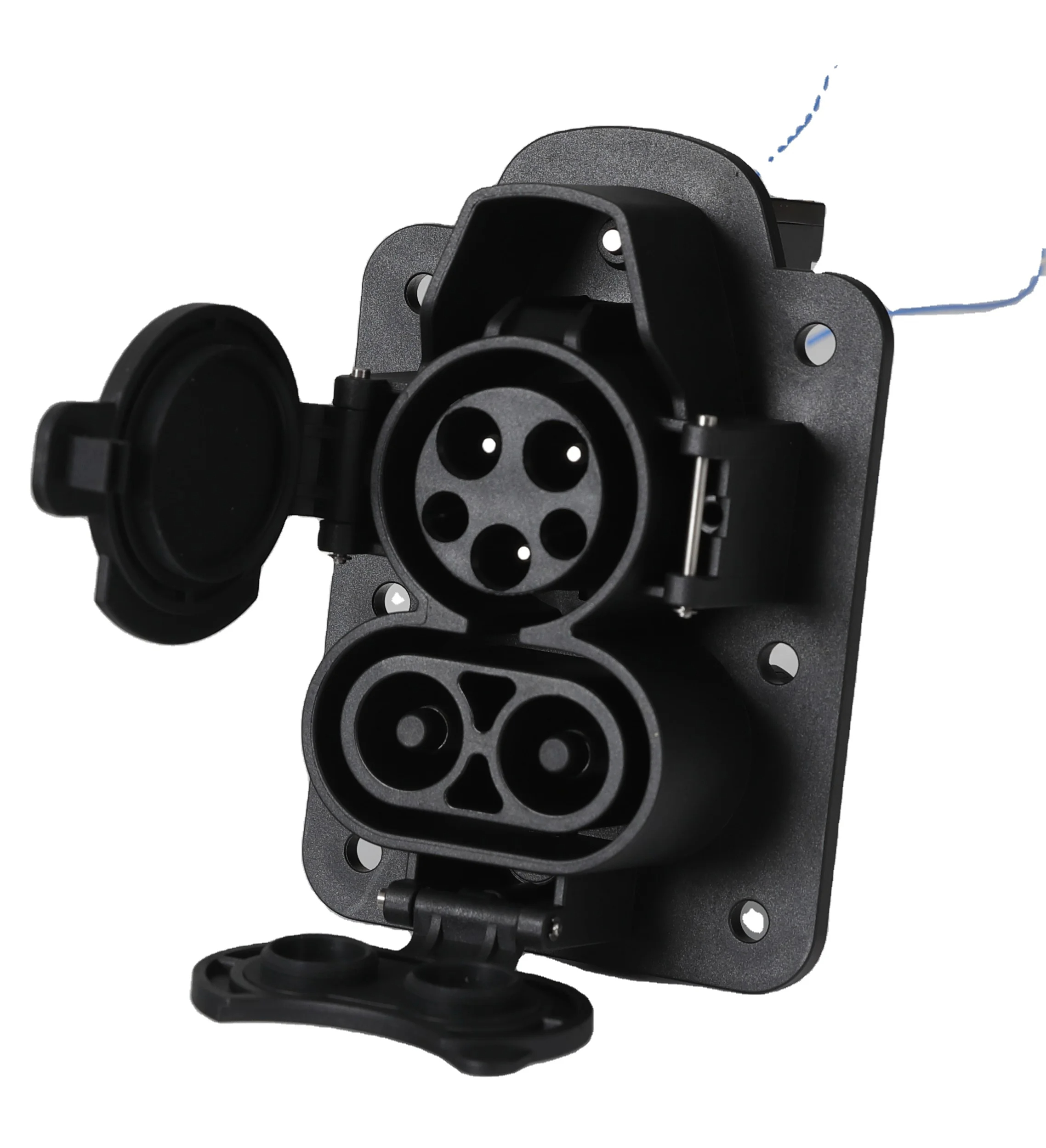 CCS1 Socket For DC Fast Charging EV Station Combo 1 Electric Vehicle Charging Inlet Socket 80A 150A 200A 250A 300A