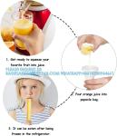 Disposable Ice Mold Bags Mold Bags Homemade Ice Lolly Bags Funnels Freeze Snacks