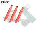 ISO9001 Certification Agricultural Hydraulic Cylinders , Hydraulic Ram Cylinder