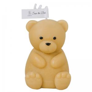 China AROMA HOME DIY Cute Teddy Bear Shaped Scented Candle Customized on sale