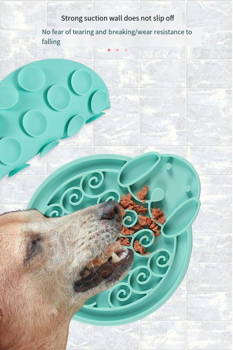 Pets2go Silicone Pet Feeder Bowl Customizable Licking Mat for Cats Dogs