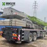 ZTC80V Zoomlion Used Truck Cranes 80ton 49m Second Hand Crane Trucks