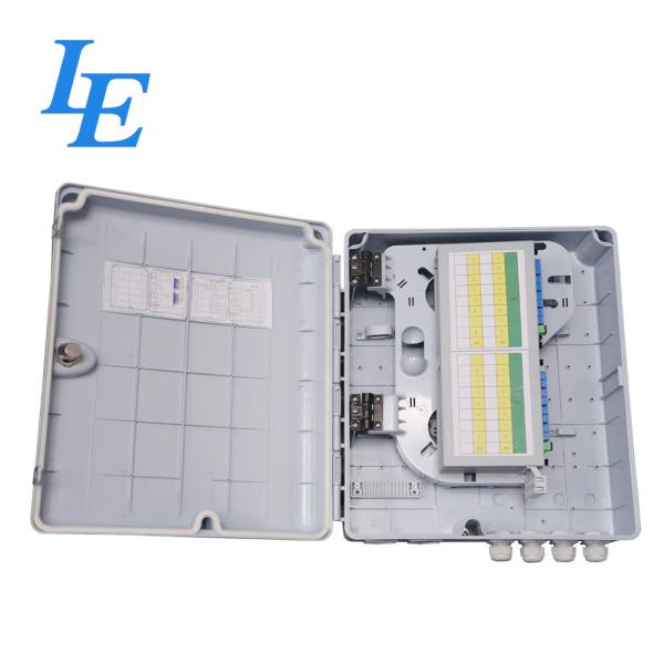 32 Ports Fibre Optic Cable Termination Boxes , Waterproof Distribution Box For