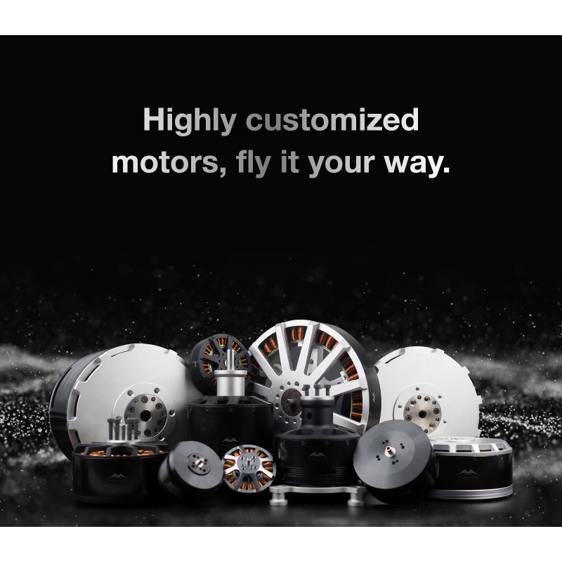 Freerchobby 15060 KV55 25KW 55KG Thrust Sensorless Outrunner Brushless Motor for UAV/EVTOL DRONE Permanent Magnet Construction"