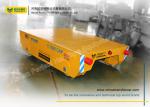 Metal Handing Battery Transfer Cart Battery Steerable Transfer Bogie On Rail